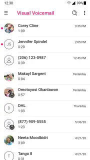 T-Mobile Visual Voicemail screenshot 2