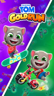 Talking Tom: Corrida do Ouro screenshot 8
