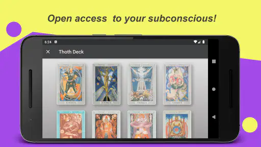 Tarot Adviser - Thoth Deck screenshot 1