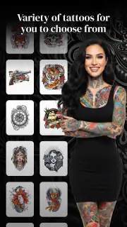 Tattoo Design: Tattoo Creation screenshot 4