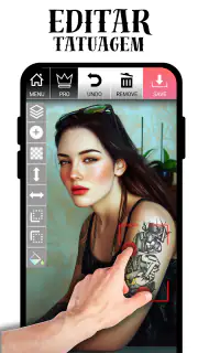 Tatuagem My Photo 2.0: Tattoo screenshot 2