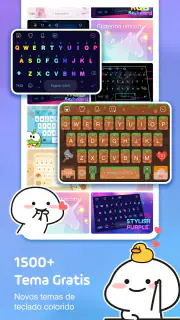 Teclado Emoji Facemoji & Fonts screenshot 3