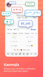 Teclado Emoji Facemoji & Fonts screenshot 7