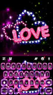 Teclado Neon Love screenshot 1