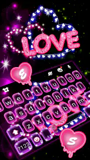 Teclado Neon Love screenshot 2