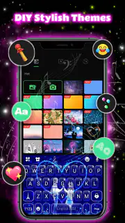 Teclado Neon Love screenshot 6