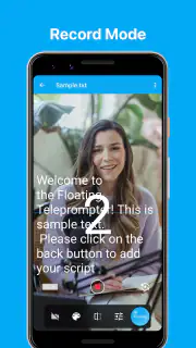 Teleprompter: Floating Notes screenshot 2