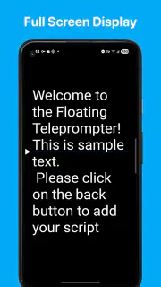 Teleprompter: Floating Notes screenshot 5