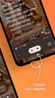 Teleprompter: Vlog & Scripts screenshot 2