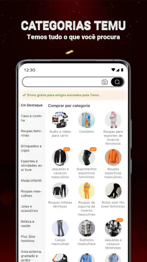 Temu:Compre como um bilionário screenshot