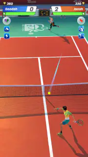 Tennis Clash: Jogo PvP screenshot 2