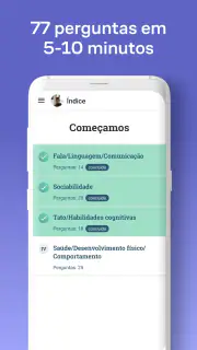 Teste de sinais de autismo screenshot 2