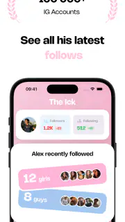 The Ick: Recent Follow Tracker screenshot 1