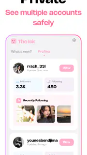 The Ick: Recent Follow Tracker screenshot 4