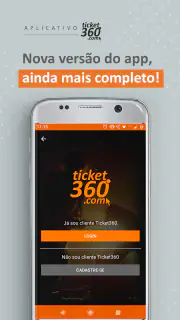 Ticket360 Ingressos + Eventos screenshot 1