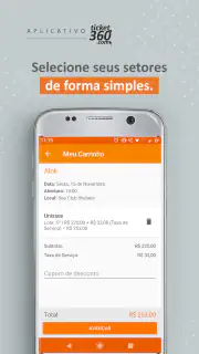 Ticket360 Ingressos + Eventos screenshot 5