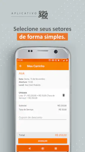 Ticket360 Ingressos + Eventos screenshot