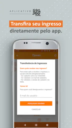 Ticket360 Ingressos + Eventos screenshot