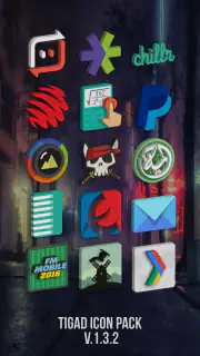 Tigad Pro Icon Pack screenshot 2