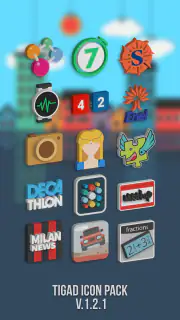 Tigad Pro Icon Pack screenshot 4