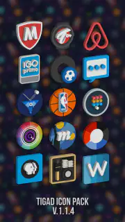 Tigad Pro Icon Pack screenshot 8