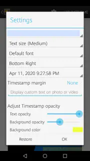 Timestamp Photo and Video Pro screenshot 5
