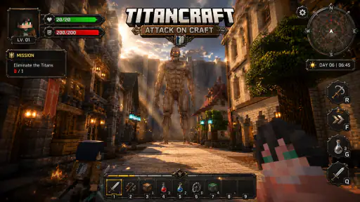 TITANCRAFT : Attack On Craft screenshot 2