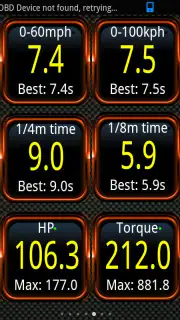 Torque Pro (OBD2 / Carro) screenshot 5
