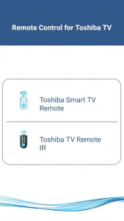 Toshiba Smart TV Remote screenshot 1