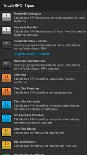 Touch RPN Calculadora screenshot 5