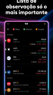 TradingView - Siga os Mercados screenshot 2