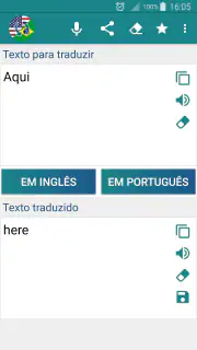 Tradutor Inglês Português screenshot 2