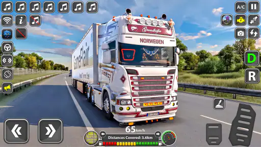Truck Driving: Euro Truck 2026 screenshot 1