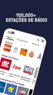 TuneIn Rádio: Música, Esportes screenshot 2
