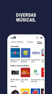 TuneIn Rádio: Música, Esportes screenshot 4