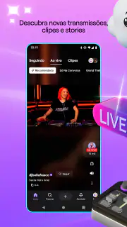 Twitch: Transmissão ao vivo screenshot 1