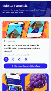 Uau CAIXA: Pontos e Vantagens screenshot 3