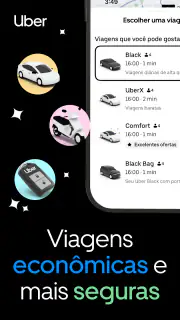 Uber: Peça viagem de carro screenshot 1
