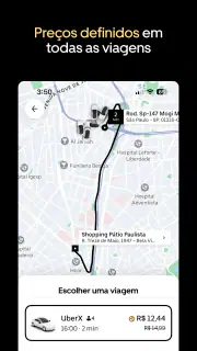 Uber: Peça viagem de carro screenshot 8