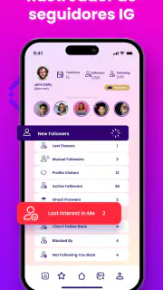 Unfollower Tracker MyFollowers screenshot 1