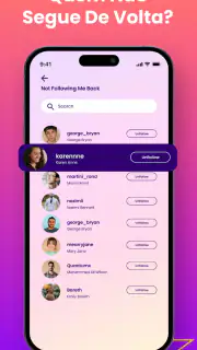 Unfollower Tracker MyFollowers screenshot 2