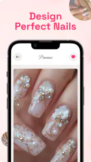 unhas decoradas em gel screenshot 1