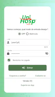 Unihosp Saúde screenshot 1