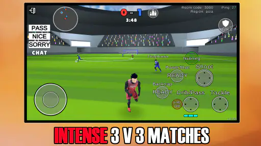 Unmatched Ego 2 - Soccer 3 v 3 screenshot 1