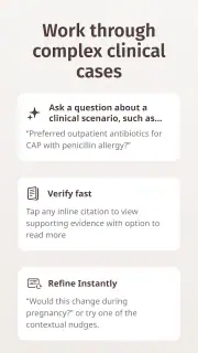 UpToDate Expert AI screenshot 2
