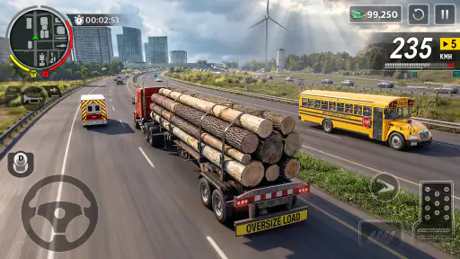 US Cargo Truck Driving Games screenshot 2