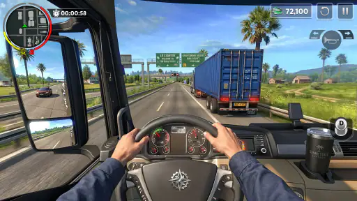US Cargo Truck Driving Games screenshot 6