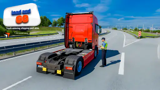 US Cargo Truck: Real Truck Sim screenshot 5