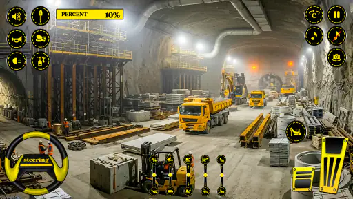 US Road Construction Game 3d screenshot 1
