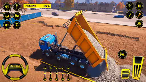US Road Construction Game 3d screenshot 7